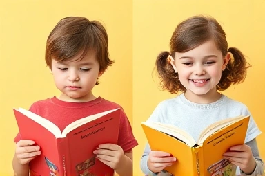 Child's reading engagement: frustration vs. enjoyment based on level.