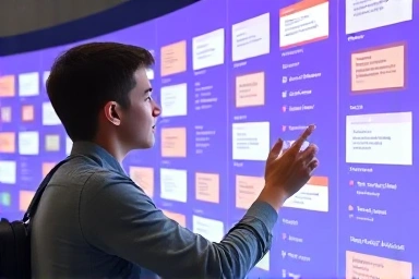 Student choosing academic subjects for future success