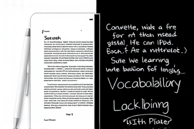 iPad note-taking comparison: AI text vs. handwritten learning
