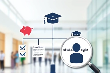 Decision factors for choosing the right academic institution: cost, curriculum, system, style, hidden fees.