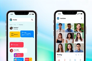 Language exchange app comparison: HelloTalk and Tandem interfaces