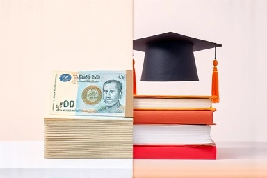 Cost of medical school versus educational achievement.