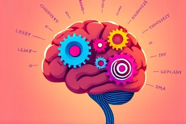 Brain absorbing knowledge from online dictionary.