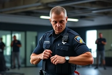 Police candidate training for upcoming physical test changes.