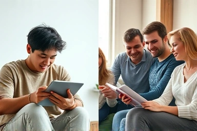 Contrasting learning styles: focused study vs. family practice