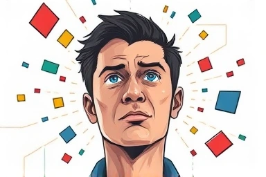 Person absorbing information chunks rapidly, symbolizing speed reading comprehension