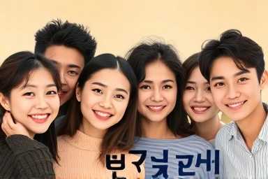 Diverse individuals achieving Korean dreams through education