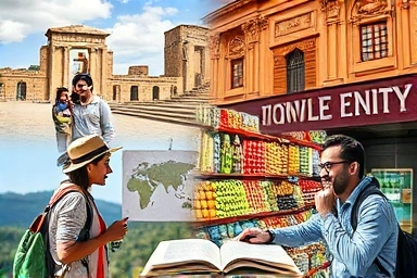 Travel and learning synergy, immersive educational experiences.