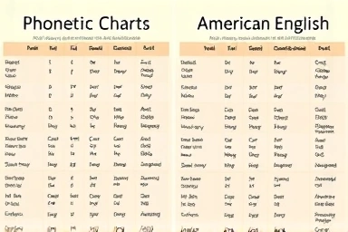 Phonetic differences in UK and US English sounds