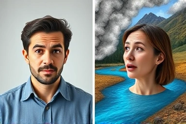Hesitant vs. confident speaker, voice improvement, personal growth, clarity