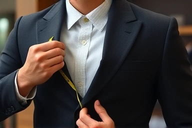 Measuring jacket size for precise fit