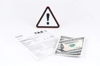 Tax forms, money separation, financial warning, tax oversight