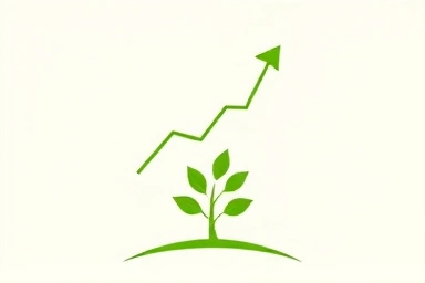 Symbolic representation of financial growth and prosperity.