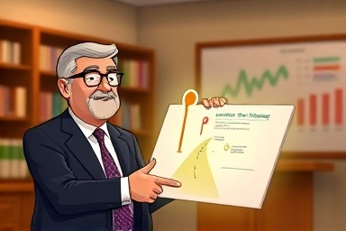 Tax advisor guiding client with a strategic financial roadmap.