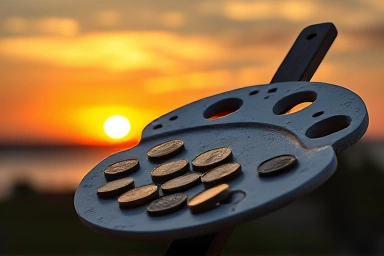 Symbolic image of financial security for artists