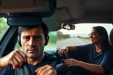 Contrast of driver stress from lapsed insurance vs. peace of mind