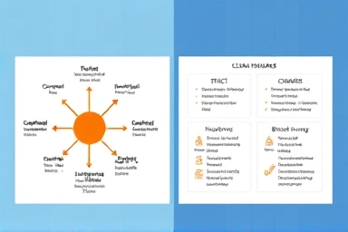 Visual contrast of complex vs. straightforward insurance coverage.