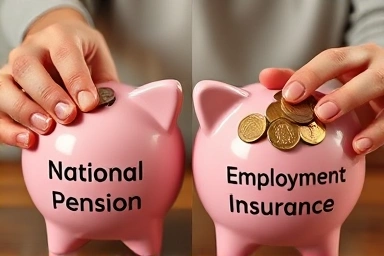 Financial savings for pension and insurance