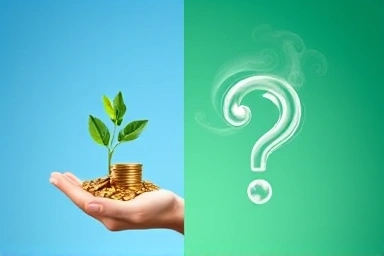 Financial growth and investment uncertainty