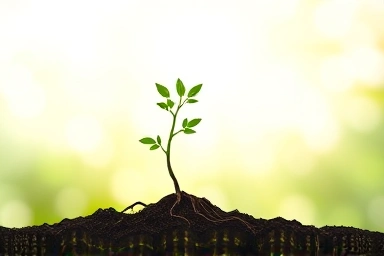 Symbolic growth and long-term financial security through continued contributions.