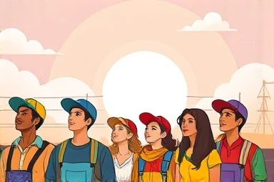 Platform workers looking towards a secure future with a safety net.