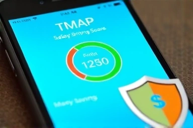 TMAP app showing high safety score and savings