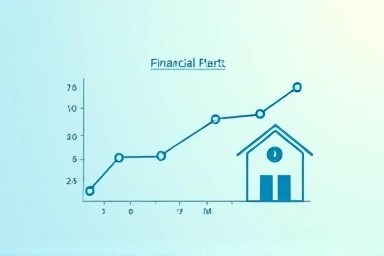 Abstract financial planning symbolizing protection and future