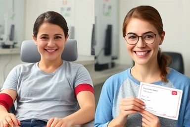 Blood donation benefits: health and tangible rewards.