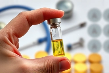 Symbolic image of clinical trial participation for income and health checks.