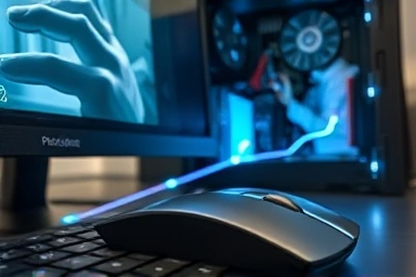 Digital connection for remote computer assistance and repair.