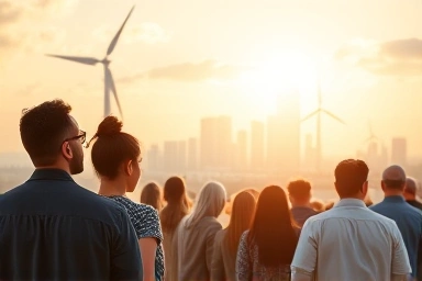 Future vision of clean energy and responsible investing.
