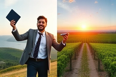 Balancing work and side hustle, achieving financial freedom and opportunity.