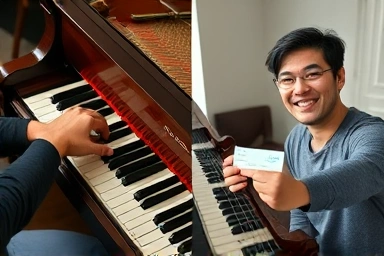 Piano tuning and successful instrument repair side hustle.