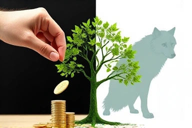 Stock lending profit and risk symbolism