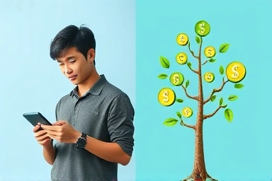Passive income for students through technology.