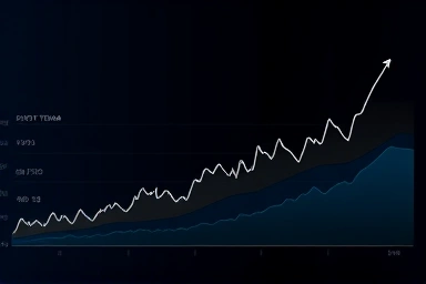 Stock chart wave, short-term gains, investment balance