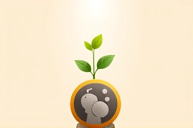 Symbol of financial support nurturing a child's growth and future.