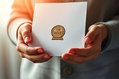 Hands holding secure document symbolizing housing stability