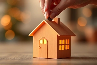 Saving money for small business financial stability.