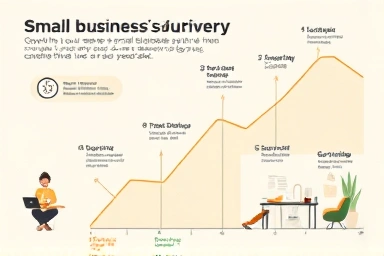 Business growth journey visualization