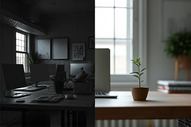 Transition from business closure to new beginnings and growth.