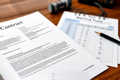 실업급여 수급 자격 입증을 위한 근로 계약서, 급여 내역, 업무 일지 등 서류