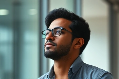 Self-employed person finding new opportunities after hardship.