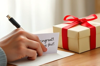 진심을 담아 작성하는 입학 축하 카드와 선물