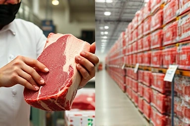 마장동 정육점 전문가와 코스트코 한우 비교