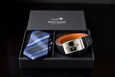 졸업 선물 몽블랑 페라가모 넥타이 벨트 세트