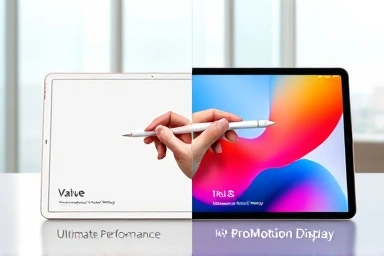 아이패드 에어 6세대와 프로 7세대 필기용 비교