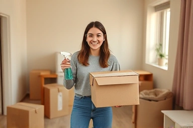 새로운 보금자리에서 짐을 정리하는 자취 초보