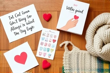 발렌타인데이 DIY 선물, 핸드메이드 카드, 포토북