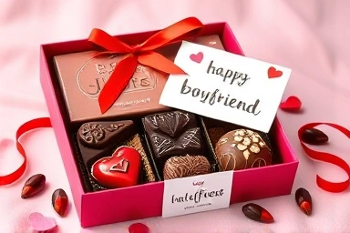 남자친구를 위한 발렌타인데이 초콜릿 선물 세트